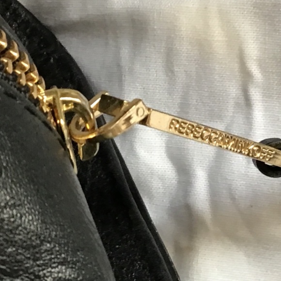 Rebecca Minkoff Black Leather Tote Bag - Picture 9 of 16